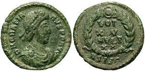1 Follis / 1 AE4 Empire romain d