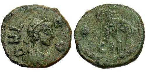 1 Follis / 1 AE4 拜占庭帝国 青铜 利奥一世 (拜占庭)