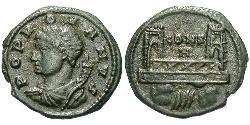 1 Follis / 1 AE4 羅馬帝國 青铜 君士坦丁大帝