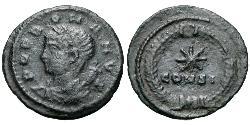 1 Follis / 1 AE4 羅馬帝國 青铜 君士坦丁大帝