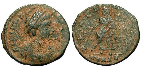 1 Follis / 1 AE4 羅馬帝國 青铜 Helena Augusta (250 -330)