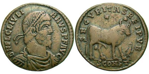 1 Follis /  AE1 羅馬帝國 青铜 尤利安