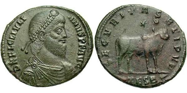 1 Follis /  AE1 羅馬帝國 青铜 尤利安