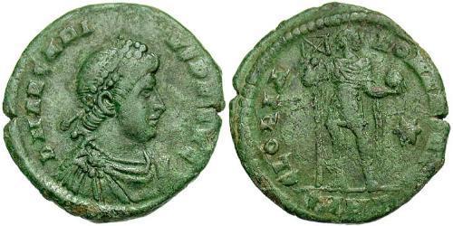 1 Follis /  AE2 Byzantine Empire (330-1453) Bronze Arcadius (377-408)