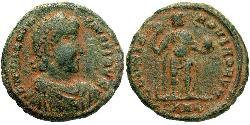 1 Follis /  AE2 Empire romain (27BC-395) Bronze Théodose I (347-395)