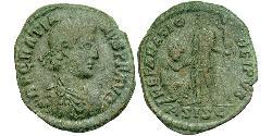 1 Follis /  AE2 Western Roman Empire (285-476) Bronze Gratian (359-383)