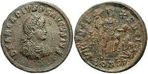 1 Follis /  AE2 Weströmisches Reich (285-476) Bronze Arcadius (377-408)