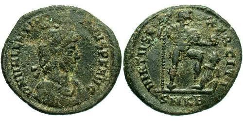 1 Follis /  AE2 Impero romano (27BC-395) Bronzo Valentiniano II (371-392)