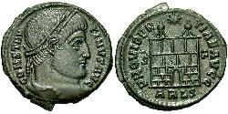 1 Follis /  AE3 Imperio romano (27BC-395) Bronce Constantino I (272 - 337)