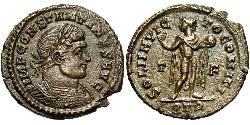 1 Follis /  AE3 Imperio romano (27BC-395) Bronce Constantino I (272 - 337)