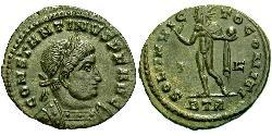 1 Follis /  AE3 Imperio romano (27BC-395) Bronce Constantino I (272 - 337)