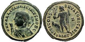 1 Follis /  AE3 Imperio romano (27BC-395) Bronce Licinius II (315-326)