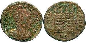 1 Follis /  AE3 Imperio romano (27BC-395) Bronce Constantino I (272 - 337)