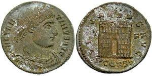 1 Follis /  AE3 Imperio romano (27BC-395) Bronce Constantino I (272 - 337)
