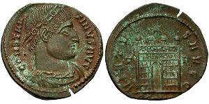 1 Follis /  AE3 Imperio romano (27BC-395) Bronce Constantino I (272 - 337)