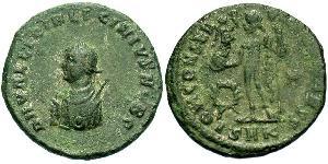 1 Follis /  AE3 Imperio romano (27BC-395) Bronce Licinius II (315-326)