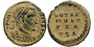 1 Follis /  AE3 Imperio romano (27BC-395) Bronce Licinio I (265-324)