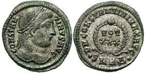 1 Follis /  AE3 Imperio romano (27BC-395) Bronce Constantino I (272 - 337)