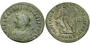 1 Follis /  AE3 Imperio romano (27BC-395) Bronce Constancio II (317 - 361)