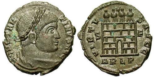 1 Follis /  AE3 Imperio romano (27BC-395) Bronce Constantino I (272 - 337)