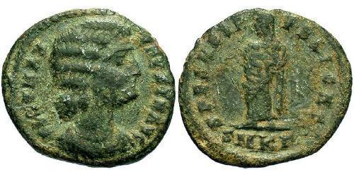 1 Follis /  AE3 Imperio romano (27BC-395) Bronce Fausta (289-326)