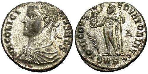 1 Follis /  AE3 Imperio romano (27BC-395) Bronce Licinius II (315-326)