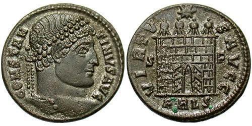 1 Follis /  AE3 Imperio romano (27BC-395) Bronce Constantino I (272 - 337)