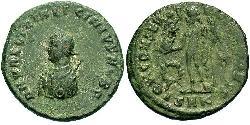 1 Follis /  AE3 Empire romain (27BC-395) Bronze Licinius II (315-326)