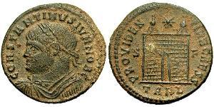 1 Follis /  AE3 Empire romain (27BC-395) Bronze Constance II (317 - 361)