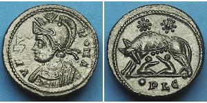 1 Follis /  AE3 Empire romain (27BC-395) Bronze Constantin I (272 - 337)