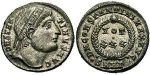 1 Follis /  AE3 Empire romain (27BC-395) Bronze Constantin I (272 - 337)