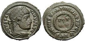 1 Follis /  AE3 Empire romain (27BC-395) Bronze Constantin I (272 - 337)