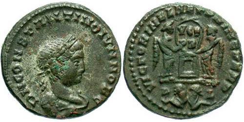 1 Follis /  AE3 Empire romain (27BC-395) Bronze Constance II (317 - 361)