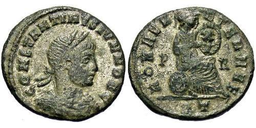 1 Follis /  AE3 Empire romain (27BC-395) Bronze Constance II (317 - 361)