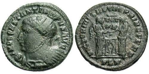 1 Follis /  AE3 Empire romain (27BC-395) Bronze Constantin I (272 - 337)