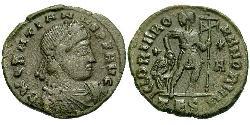 1 Follis /  AE3 Empire romain d