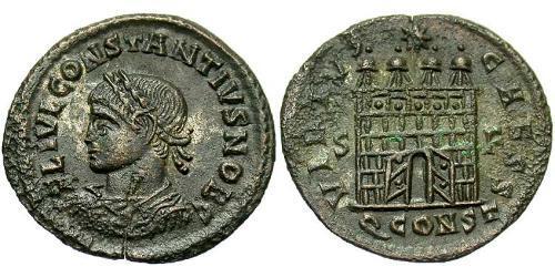 1 Follis /  AE3 Empire romain d