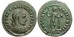 1 Follis /  AE3 Roman Empire (27BC-395) Bronze Constantine I (272 - 337)