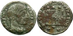 1 Follis /  AE3 Roman Empire (27BC-395) Bronze Constantine I (272 - 337)