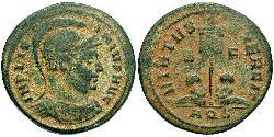 1 Follis /  AE3 Roman Empire (27BC-395) Bronze Licinius I (265-324)