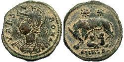 1 Follis /  AE3 Roman Empire (27BC-395) Bronze Constantine I (272 - 337)