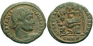 1 Follis /  AE3 Roman Empire (27BC-395) Bronze Constantine I (272 - 337)