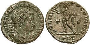 1 Follis /  AE3 Roman Empire (27BC-395) Bronze Constantine I (272 - 337)