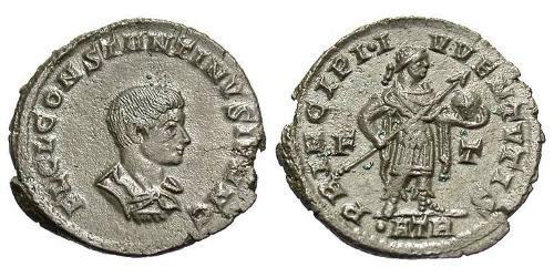 1 Follis /  AE3 Roman Empire (27BC-395) Bronze Constantius II (317 - 361)