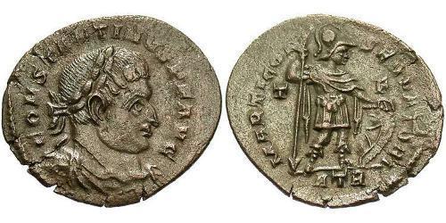 1 Follis /  AE3 Roman Empire (27BC-395) Bronze Constantine I (272 - 337)