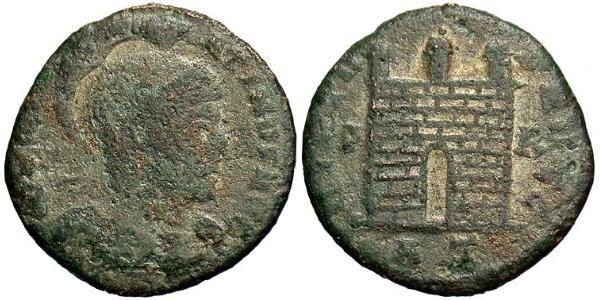 1 Follis /  AE3 Roman Empire (27BC-395) Bronze Constantine I (272 - 337)