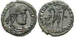 1 Follis /  AE3 Römische Kaiserzeit (27BC-395) Bronze Valentinian I (321-375)