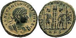 1 Follis /  AE3 Römische Kaiserzeit (27BC-395) Bronze Constantius II(317 - 361)