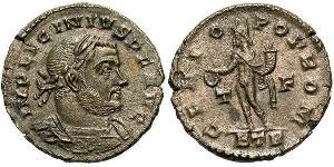 1 Follis /  AE3 Römische Kaiserzeit (27BC-395) Bronze Licinius I (265-324)