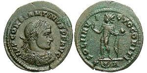 1 Follis /  AE3 Römische Kaiserzeit (27BC-395) Bronze Konstantin I (272 - 337)